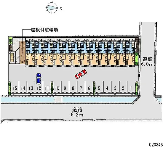 ★手数料０円★岡山市南区新保　月極駐車場（LP）